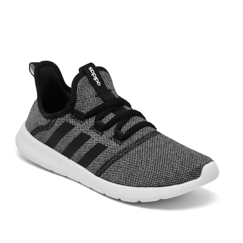 Adidas Womens Cloudfoam Pure 2.0 H04755 Gray Running Shoes Sneakers Size 8.5